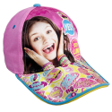 Soy Luna Yes Rosa Cappello con visiera Baseball Bambina 5-10anni Misto Cotone