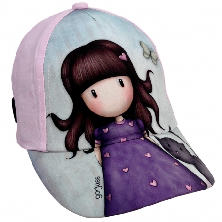 Gorjuss Doll Cat Hat with visor Baseball Girl 2 - 10 years Santoro