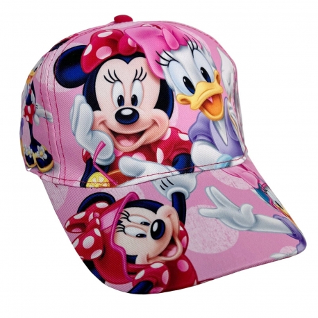 Disney Minnie Baseball Cap Girl 2-8 years Full Print
