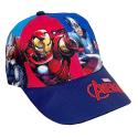 Avengers Blue Baseball Cap Kids from 3 to 8 years Full Print