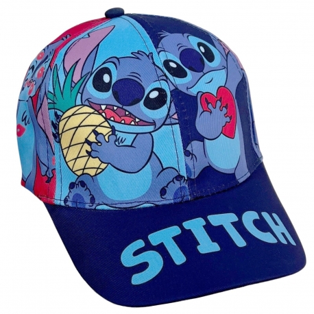Disney Lilo and Stitch Baseball Cap Girl 5-8 years Full Print