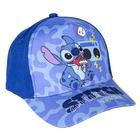 Disney Lilo e Stitch Festa Cappello con visiera Baseball Bambina 3-6 anni Blu