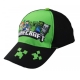 Minecraft Cappello con visiera Baseball Bambini Ragazzi 5 - 10 anni Nero Verde