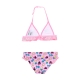 Disney Minnie Costume Bagno 2x pezzi Bikini Rosa Chiaro Sirena Mare Piscina 4-10anni