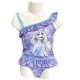 Disney Frozen Elsa Glitter Costume Bagno Tankini 2x pezzi Mare Piscina 4-8ann