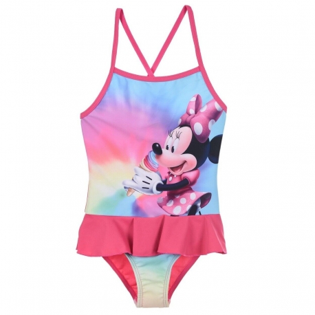 Disney Minnie Costume Bagno Intero Mare Piscina 3-6anni