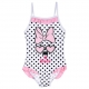 Disney Minnie Pois Costume Bagno Intero Mare Piscina 3-8anni