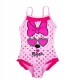 Disney Minnie Pois Costume Bagno Intero Mare Piscina 3-8anni