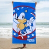 Sonic The Hedgehog Asciugamano Cotone 100% Telo Mare Piscina Spiaggia 70x140cm