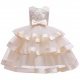 Little Girl Princess Dress Tulle and Lace Ceremony Party Prom 4-10years A/01