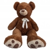 Coccoloso Gigante Orso Peluche 130 - 150cm Marrone Orsacchiotto Big Size XXXL