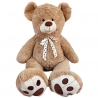 Coccoloso Gigante Orso Peluche 130 - 150cm Beige Orsacchiotto Soft Big Size XXXL