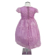 Bambina Abito Vestito Ricamato Tulle Pizzo Principessa Cerimonia Festa Ballo 3-7