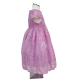 Bambina Abito Vestito Ricamato Tulle Pizzo Principessa Cerimonia Festa Ballo 3-7