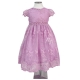 Girls Dress Embroidered Tulle Lace Princess Ceremony Party Prom 3-7