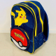 Pokemon Pikachu Grande Zaino 44x30x18cm Scuola Elementare Ragazzo Bambino