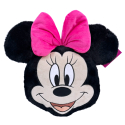 Cuscino Peluche Minnie Sagomato 35x40cm Decorativo Bambini Divano Letto Disney