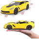 2015 Chevrolet Corvette Z06 Modellino Auto Metallo Maisto Sp Edition Scala 1:24