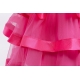 Bambina Abito Vestito Principessa Pizzo Cerimonia Festa Ballo 4-8anni Rosa Antic