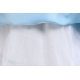 Abito Vestito Principessa Tulle Cerimonia Festa Ballo Bambina 4-8anni Celeste 04