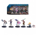 set 5 Figurine League of Legends Dual Cities Pack Exclusive Jinx con Accessori