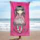 Beach Towel 70x140cm Gorjuss Santoro Stripes Cotton Towel Beach Sea Pool