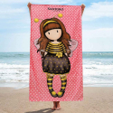 Beach Towel 75x150cm Gorjuss Santoro Bee Cotton Towel Beach Sea Pool