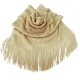 Oro gold 04 Elegante Sciarpa Leggera Stola Scialle Frange Filo Brillante Foulard Coprispalle