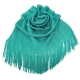 Pesca 020 Elegante Sciarpa Leggera Stola Scialle Frange Filo Brillante Foulard Coprispalle