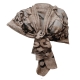 Argento Elegante Sciarpa Tango Misto Seta Foulard Sciale Semi Trasparente Effetto Pizzo