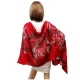 Antique Pink Elegant Tango Scarf Blended Silk Foulard Semi Transparent Shawl Lace Effect
