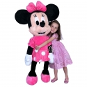 Peluche Minnie Mouse 130cm Gigante Topolina Originale Disney Soft Plush Big Size XXXL