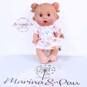 mod.10 NINES D'ONIL PEPOTES 28cm Bambola Profumata Mini Neonato con Ciuccio Gioco Collezione