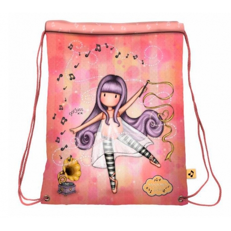 Santoro Gorjuss Viola Sacchetto Borsa Box Portamerenda Borraccia e Bottiglia