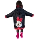 Minnie Mouse Giacca Parapioggia Impermeabile da 4-9anni Bambina Nero Poncho