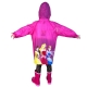 Principesse Giacca Parapioggia Impermeabile da 3-8anni Bambina Rosa Poncho