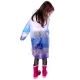 Disney Frozen Elsa Giacca Parapioggia Impermeabile 4-9anni Bambina Poncho Semitrasparente