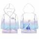 Disney Frozen Elsa Giacca Parapioggia Impermeabile 4-9anni Bambina Poncho Semitrasparente