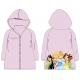 Principesse Giacca Parapioggia Impermeabile da 3-8anni Bambina Rosa Chiaro Poncho
