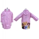 Principesse Giacca Parapioggia Impermeabile da 3-8anni Bambina Rosa Chiaro Poncho