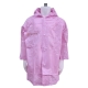 Principesse Giacca Parapioggia Impermeabile da 3-8anni Bambina Rosa Chiaro Poncho