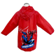 Spiderman Marvel Giacca Parapioggia Impermeabile 4-9anni Bambino Rosso Poncho