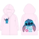 Stitch Giacca Parapioggia Impermeabile da 3-8anni Bambina Rosa Poncho