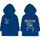 Stitch Giacca Parapioggia Impermeabile da 3-8anni Bambina Bambino Poncho