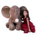 Gigante Peluche Elefante Lerry 100cm Seduto Plush Soft Big Size XXXL