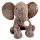 Giant Plush Elephant Ginger Hairy 80cm Sitting Plush Soft Big Size XXXL