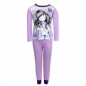 Santoro Gorjuss Lilla Pigiama Due Pezzi Bambina da 4-6 anni Originale in Cotone