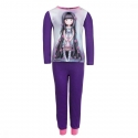 Santoro Gorjuss Viola Pigiama Due Pezzi Bambina da 4-6 anni Originale in Cotone