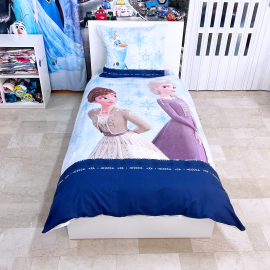 Frozen Movie Set lenzuola, Copripiumino 160x200 letto singolo 100% cotone Biancheria da letto