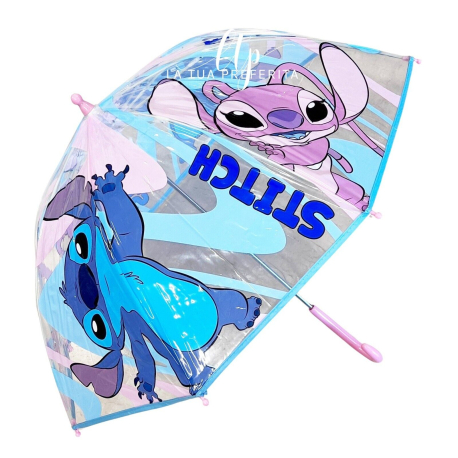 Pokemon Team Ombrello Trasparente Poe Bambini Ombrellino Parapioggia per Pioggia